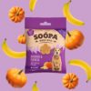 Soopa - Friandises pour chiens âgés à la banane, à la citrouille et aux graines de lin
