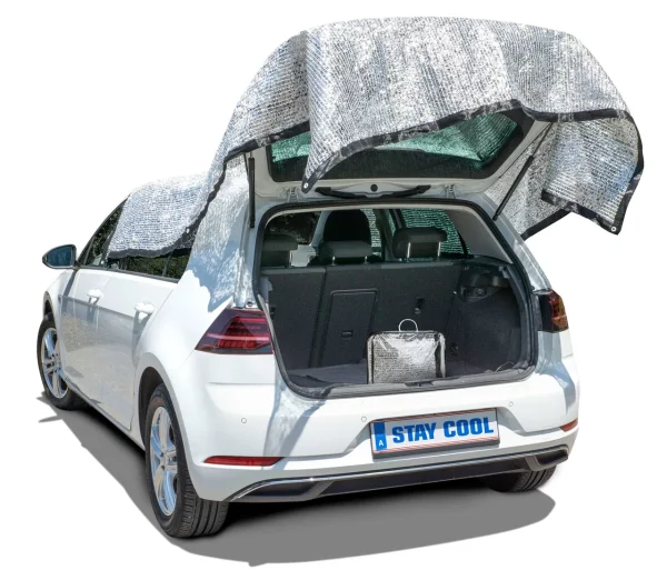 🐾 Filet de protection solaire - argent aluminium 3x4 m – Image 2
