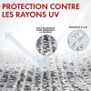 🐾 Filet de protection solaire - argent aluminium 3x4 m – Image 4