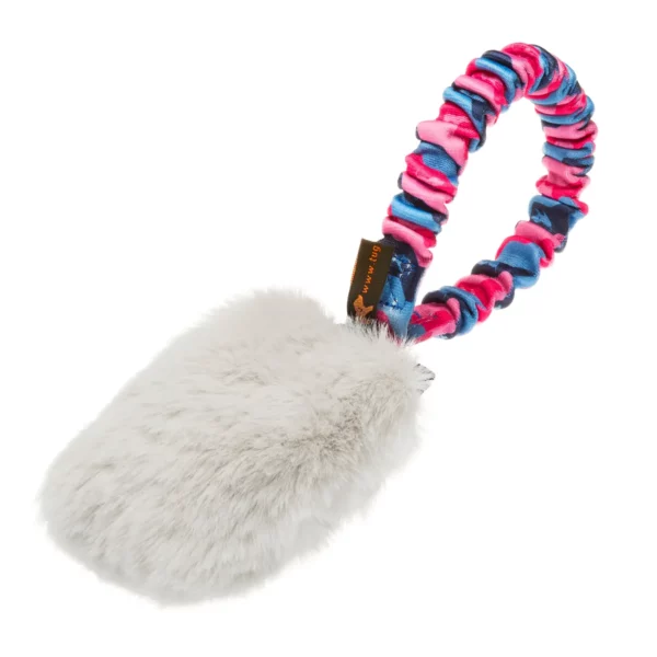 Remorqueur Faux Fur Pocket Bungee Squeaker avec couineur I Tug-E-Nuff – Image 4