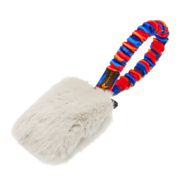 Remorqueur Faux Fur Pocket Bungee Squeaker avec couineur I Tug-E-Nuff – Image 6