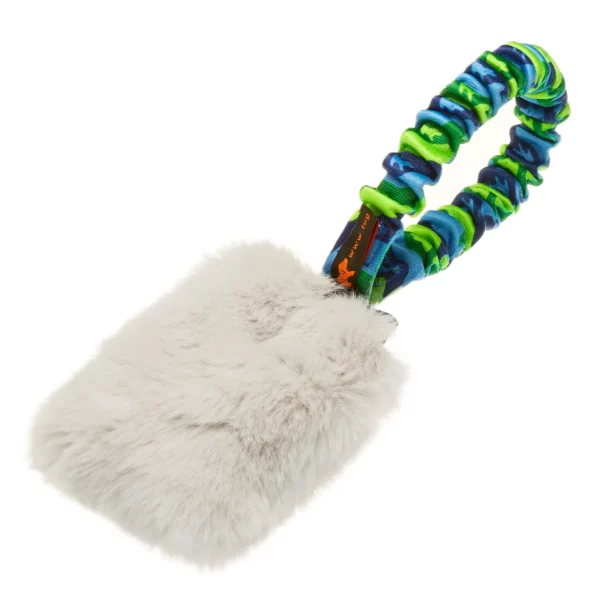 Remorqueur Faux Fur Pocket Bungee Squeaker avec couineur I Tug-E-Nuff – Image 5